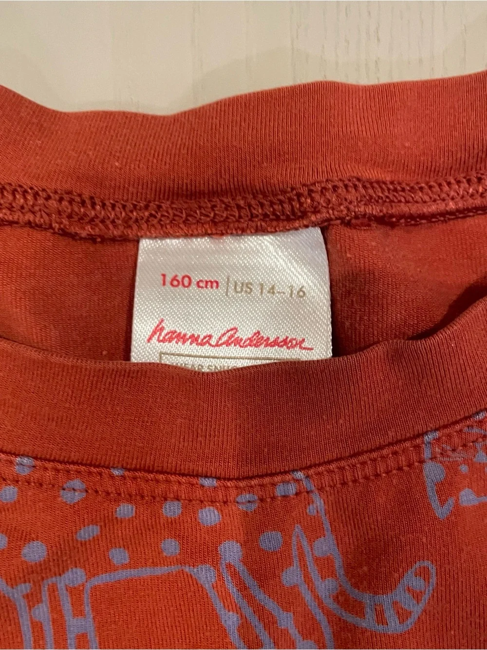 Hanna Andersson HannaSoft Stretch Pajama Set Wild Cat Amber Wood 14-16 160